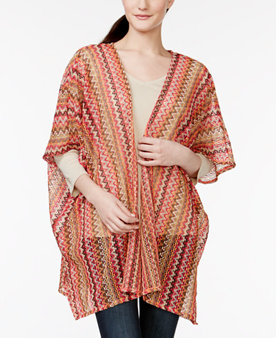 Cejon That’s So '70s Zigzag Knit Cover Up
