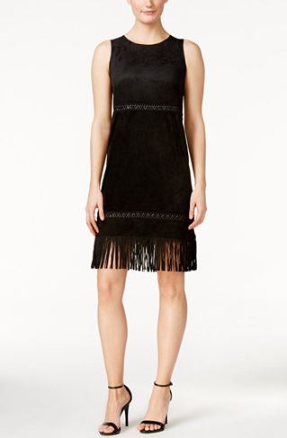 kensie fringe dress