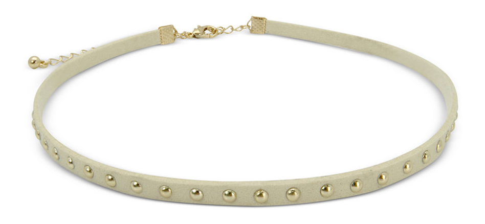 beige choker