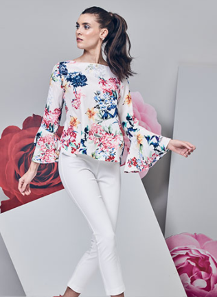 womens-floral-shirts-white-pants