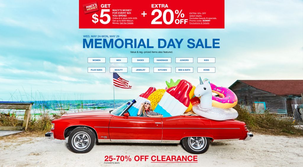 Memorial Day Sale