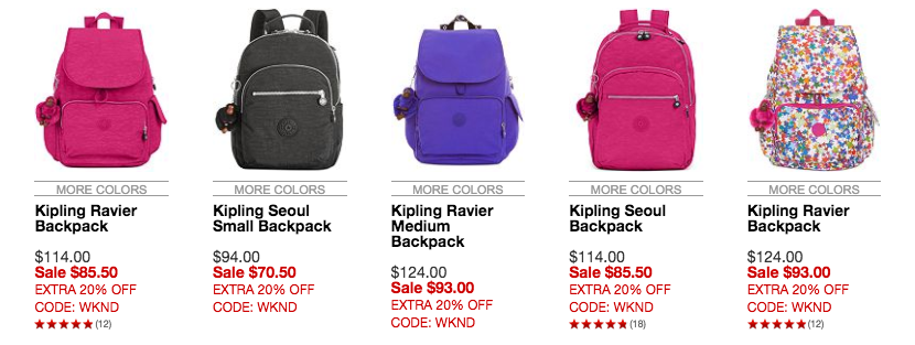 kipling-backpack-choices