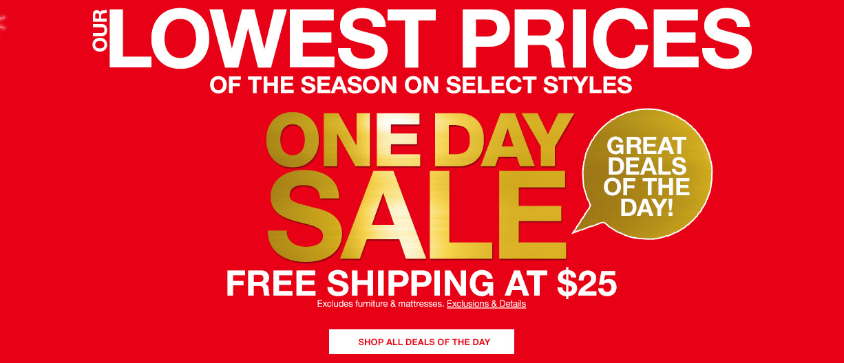 Macy's Deals of the Day December One Day Sale Magic Style Shop