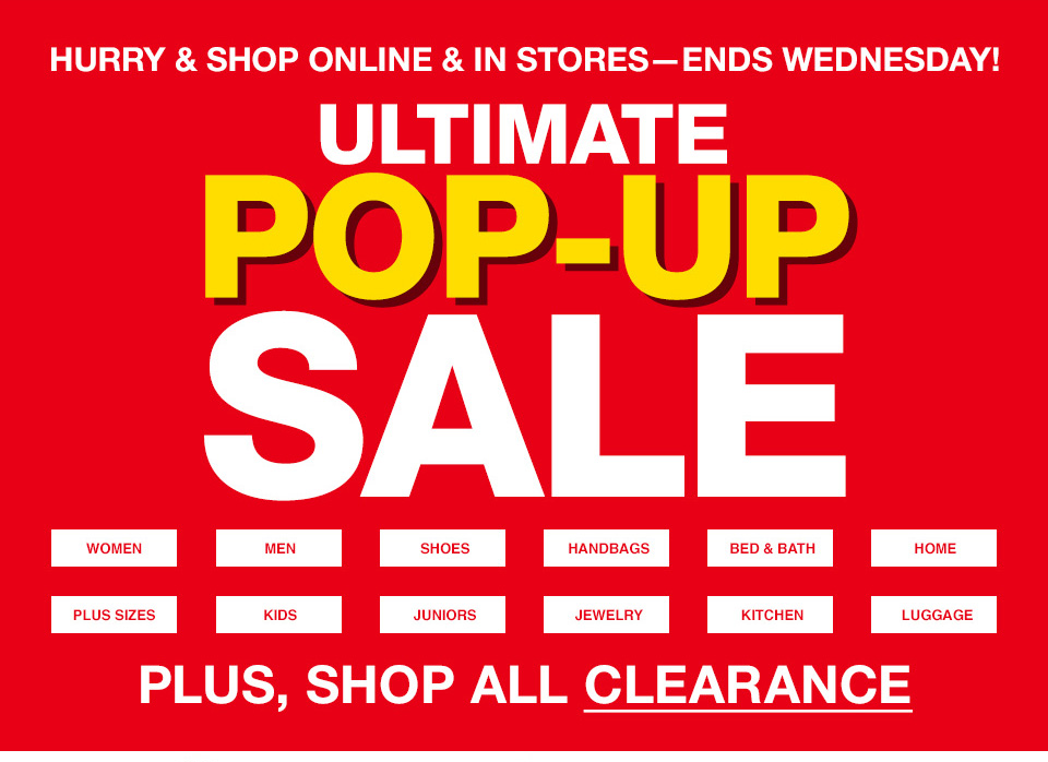 Macy&#39;s Ultimate Pop-Up Sale - Magic Style Shop