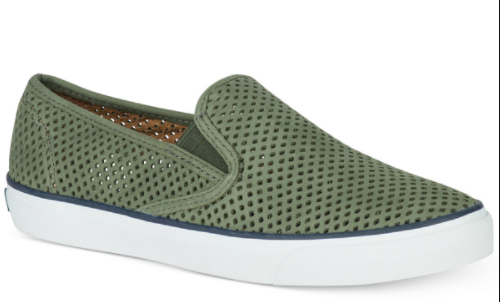 sperry green shoes