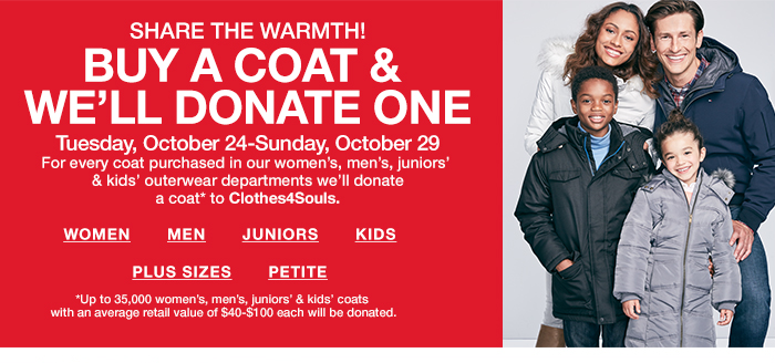 Buy a Coat Donate One