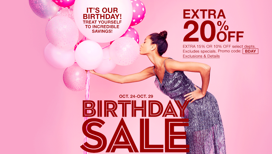 macys birthday sale october 2017 big savings