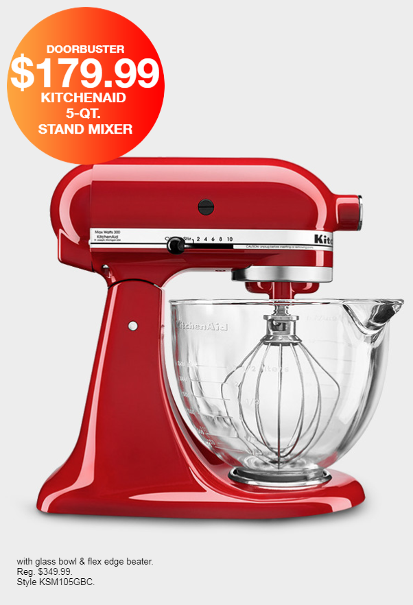 Macy's Black Friday Sneak Peek- Stand Mixer