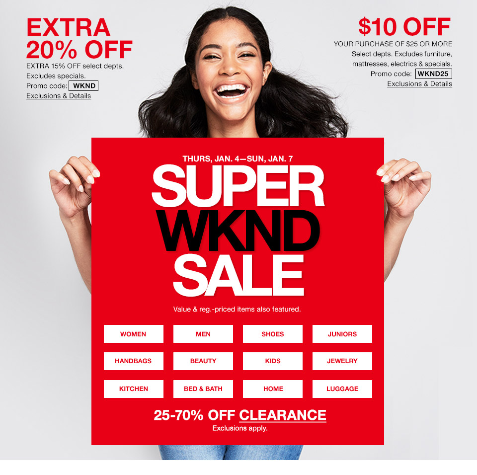 Macy&#39;s Super Weekend Sale | Macy&#39;s Deals Magic Style Shop