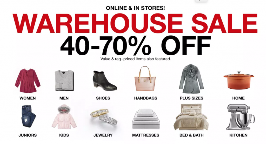 Macy's Warehouse Sale