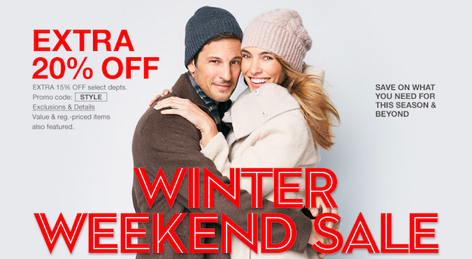 Shop Macy&#39;s Winter Weekend Sale TODAY! - Magic Style Shop