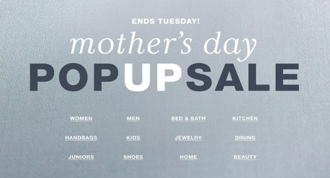 macy's mother's day jewelry sale