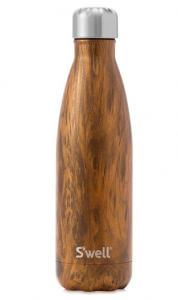 Swell Water Bottle - Teak Wood