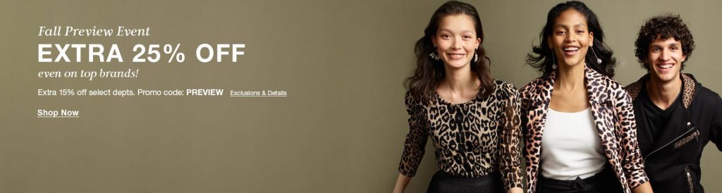 Macy&#39;s Fall Preview Sale - Magic Style Shop