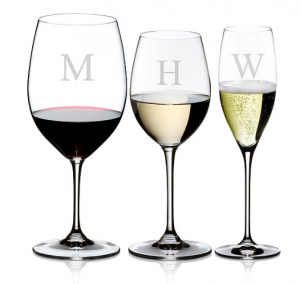 Riedel - Vinum Block Letter Monogram Collection