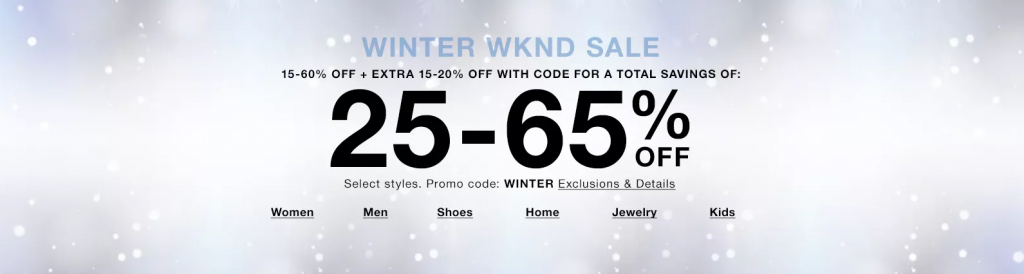 Shop Macy&#39;s Winter Weekend Sale TODAY! - Magic Style Shop