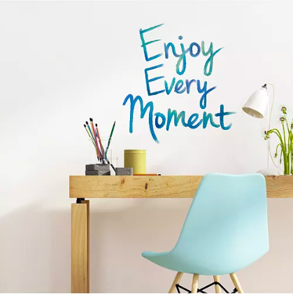 Enjoy Every Moment Wall Quote