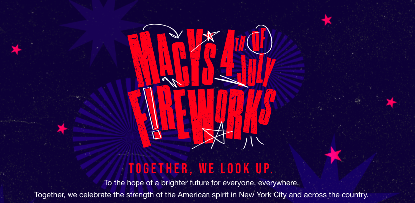 Macy s 4th of July Fireworks Details Magic Style Shop