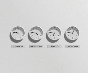 The time zone clock